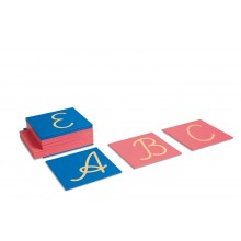 Sandpaper Capitals: International Cursive